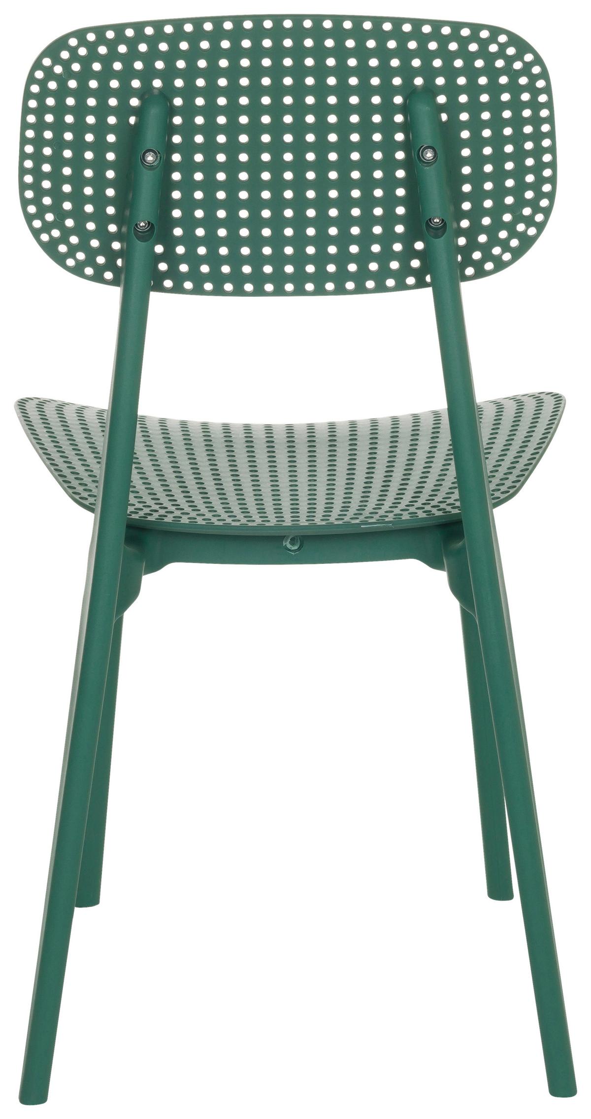 Vrtni Stol Artifo Hol, Zelena - zelena, Basics, umetna masa (42/79/51cm) - MID.YOU