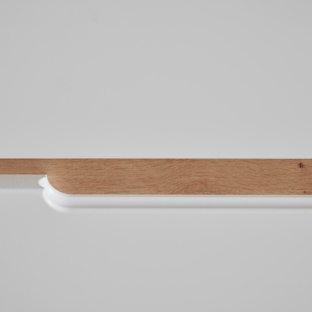 Sideboard Dallas Weiß/Eiche Artisan - Schwarz/Weiß, MODERN, Holzwerkstoff/Kunststoff (150/107/38cm) - Mömax