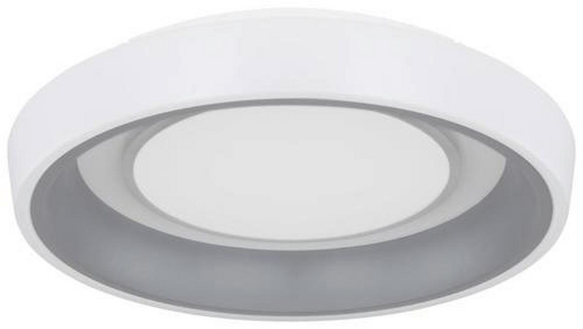Stropna Led-svetilka Tabano, S Sijalko - bela/opal, Basics, kovina/umetna masa (50/9,5cm) - Globo
