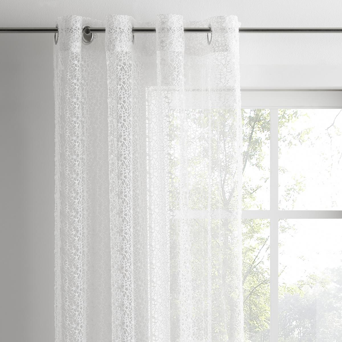 Zavjesa S Ringovima Astrid - bijela, Moderno (140/245cm) - Modern Living
