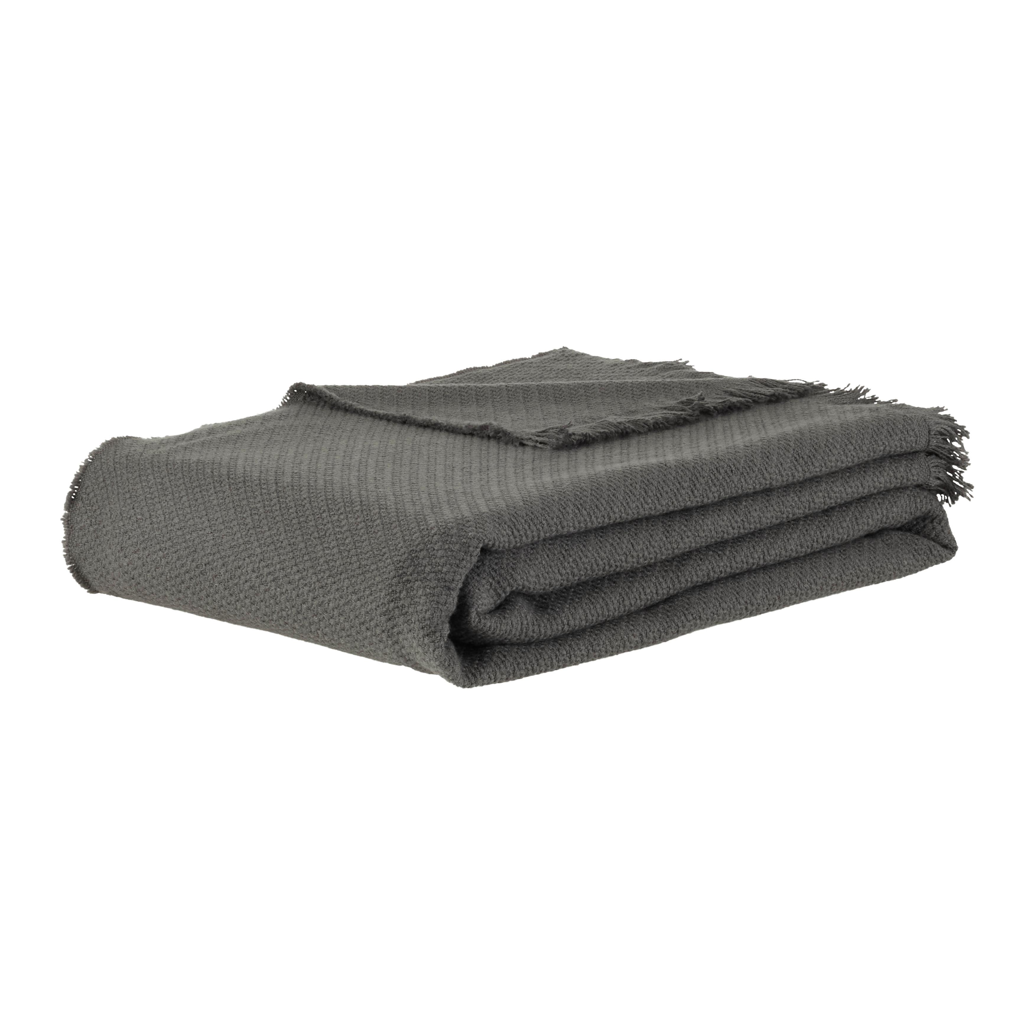 Pătură pufoasă Leo - negru, Romantik / Landhaus, textil (130/170cm) - Mömax