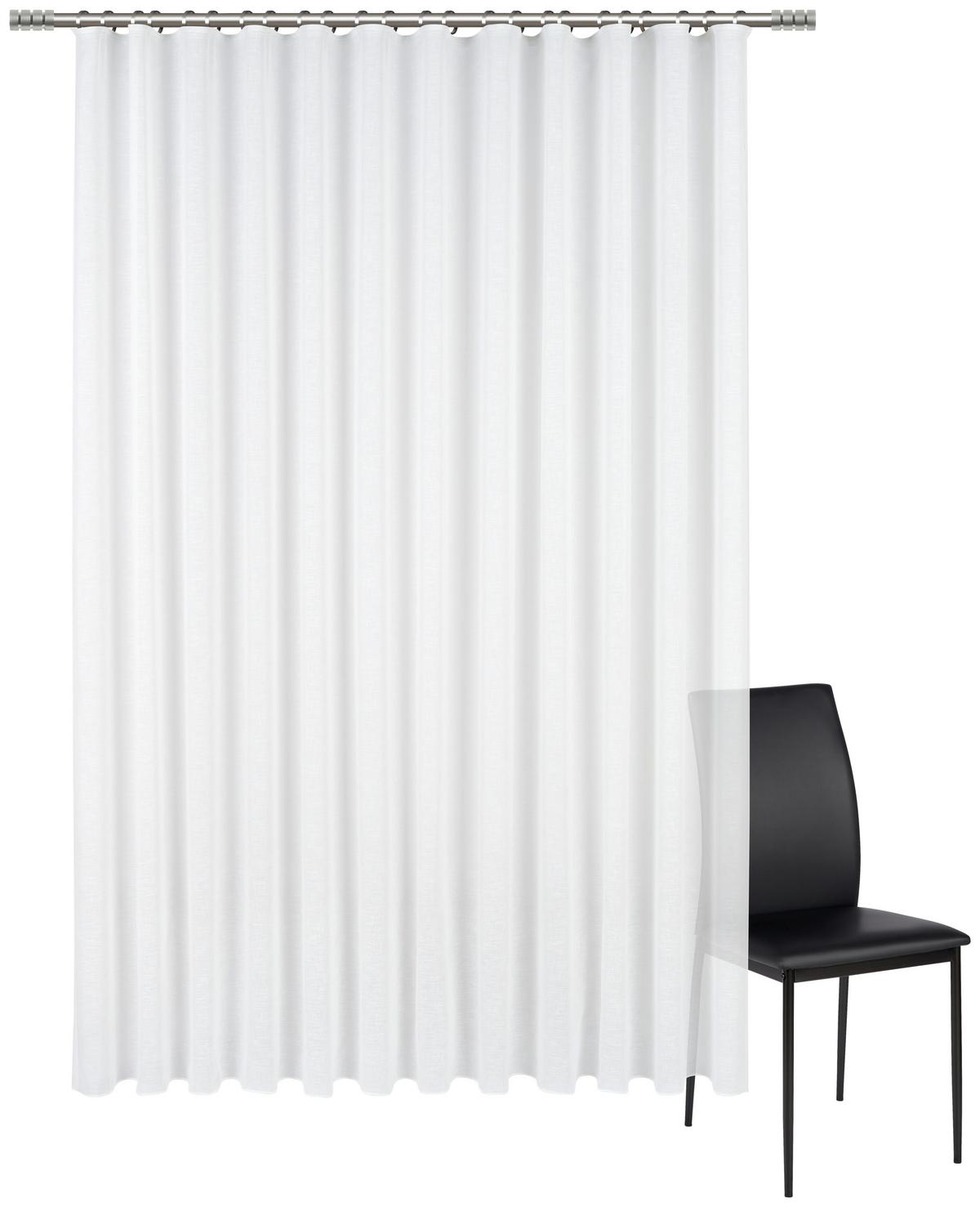 FIRANA GOTOWA LAYLA - biały, Konventionell, tkanina (300/225cm) - Esposa