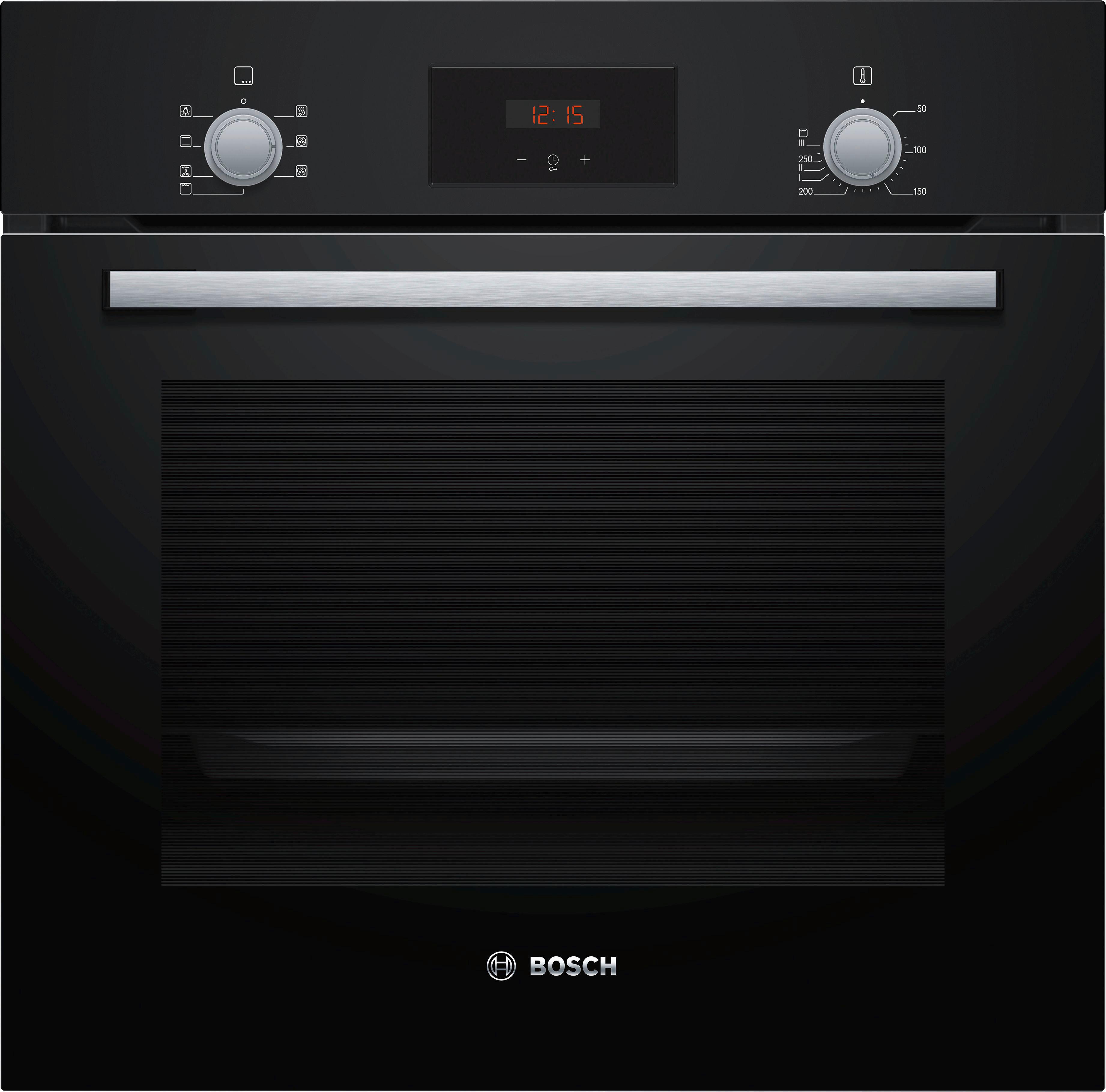 Backofenset HBD234FB85 in Schwarz - Schwarz, Basics - Bosch