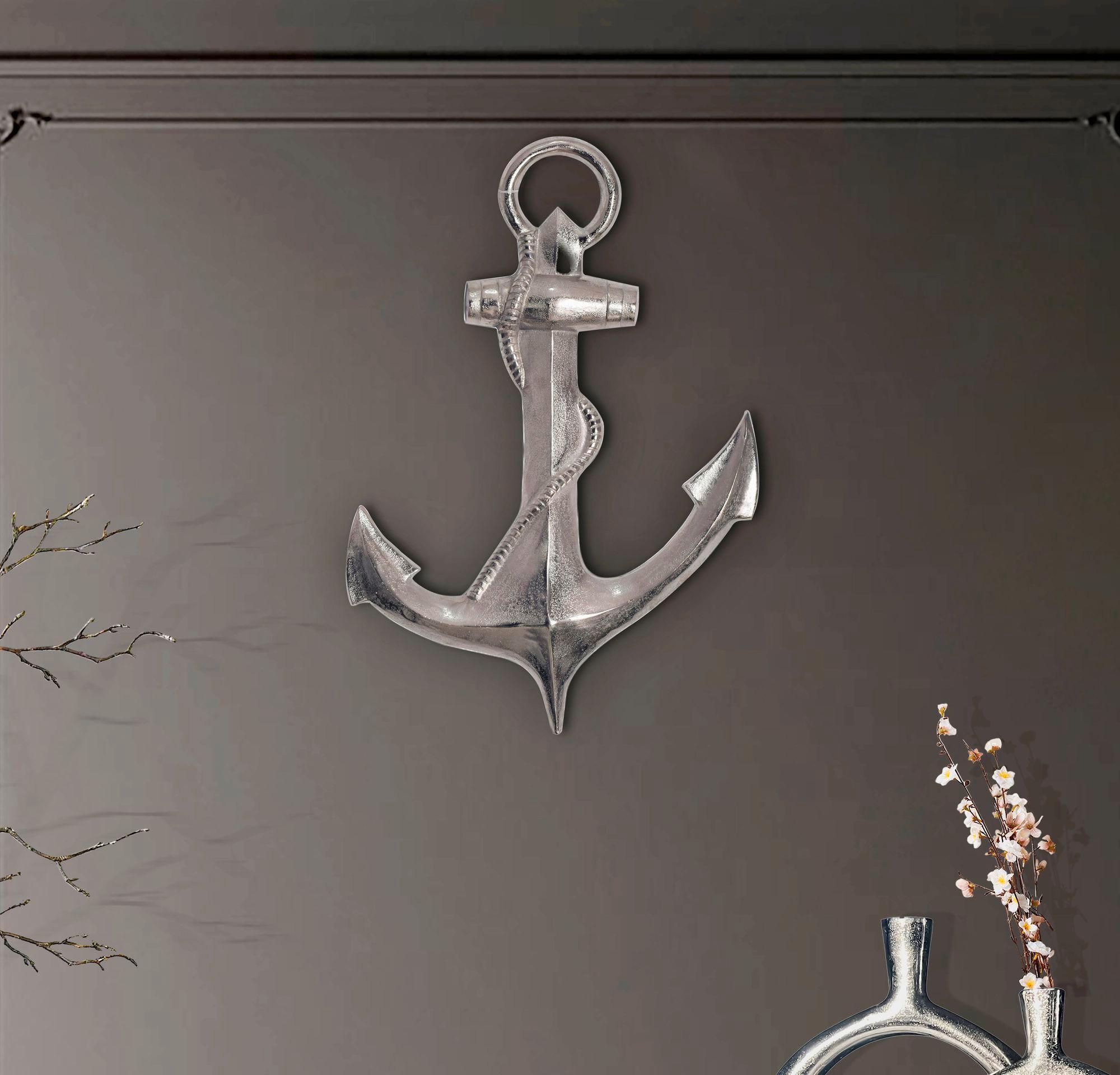 WANDDEKO WL7.206 - Silberfarben, Design, Metall (47/70/4cm) - Livetastic