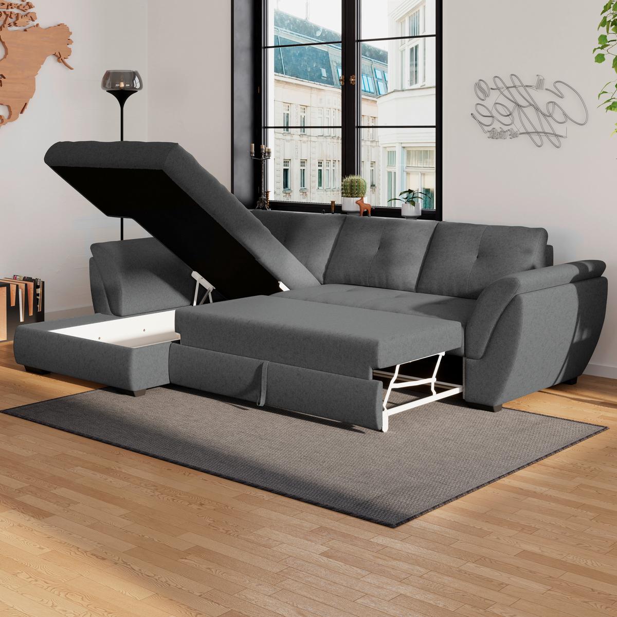 Coltar Berisso - antracit, Design, textil (187/278cm) - Mömax
