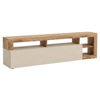 Comodă TV DALLAS - cașmir/stejar Artisan, Konventionell, material pe bază de lemn (184/58/42cm) - Modern Living