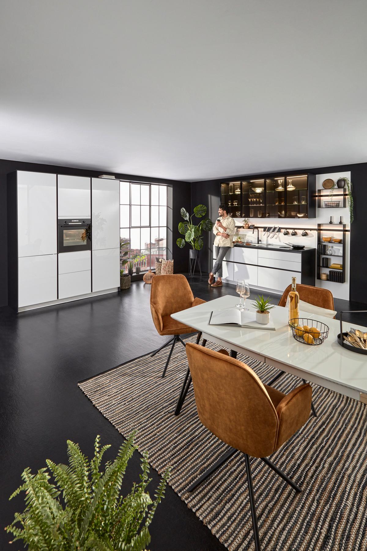 Naslanjač Ottawa, Rumena - črna/barve karija, Moderno, kovina/tekstil (60/86/62cm) - Premium Living