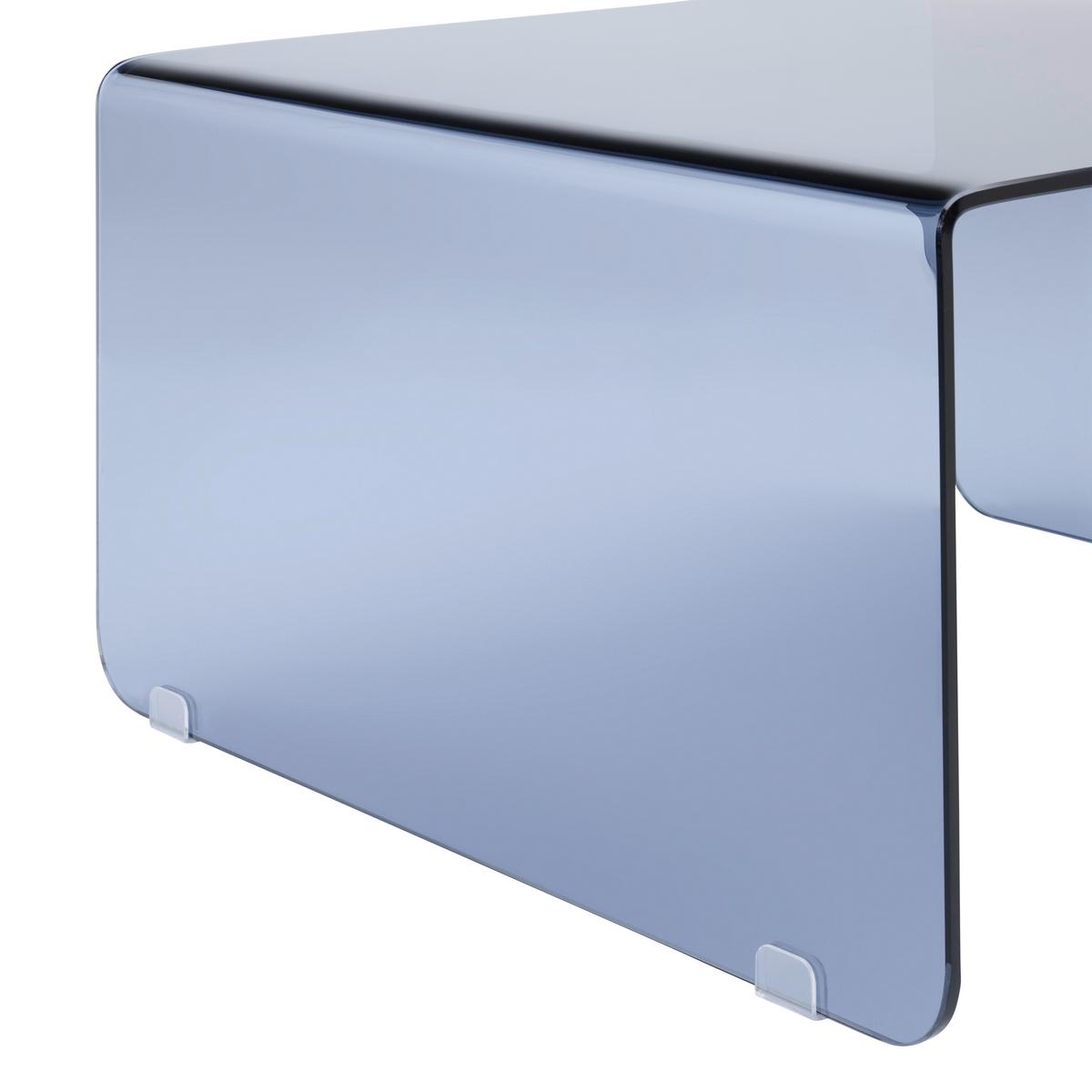 Klubska Miza Wing - siva, Moderno, steklo (70/40/70cm) - Mömax