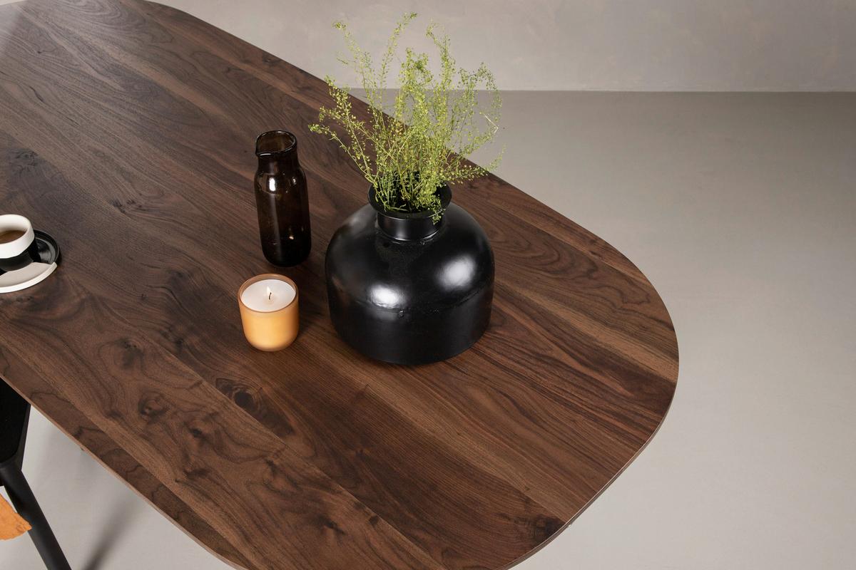 ESSTISCH SANFORD - Dunkelbraun, Design, Holz/Holzwerkstoff (180/90/75cm) - Livetastic