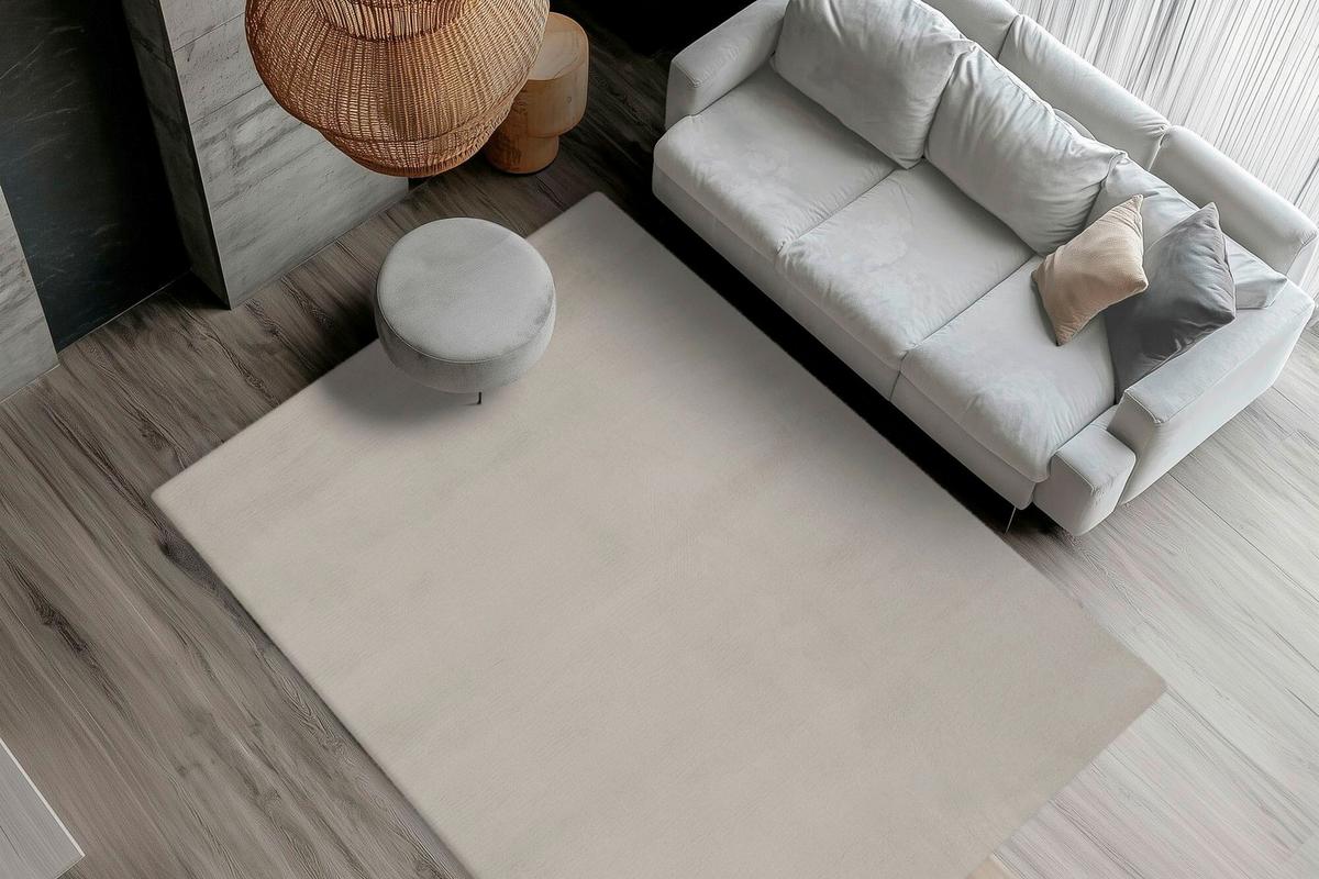 Covor Din Blană My Milestone, Cca. 160x230cm - taupe, Design, textil (160/230cm) - Obsession