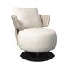 RELAXFÅTÖLJ NORA - beige/svart, Modern, metall/trä (80/80/80cm) - Bessagi Home