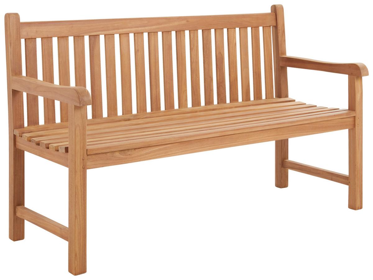 ŁAWKA OGRODOWA SEMERANG - kolor drewna tekowego, Natur, drewno (150/92/55cm) - Ambia Garden
