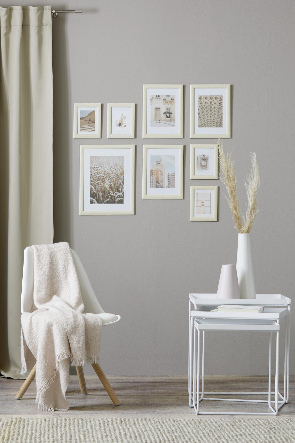 Okvir Za Slike Anna - naravne barve, Romantika, leseni material (13/18/1,5cm) - Modern Living