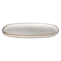 PÓŁMISEK DO SERWOWANIA 27201107 - beżowy, Design, ceramika (31/18/2cm) - ASA