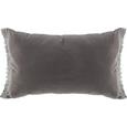 Zierkissen Jasmin, ca. 30x50cm - Grau, LIFESTYLE, Textil (30/50cm) - MÖMAX modern living
