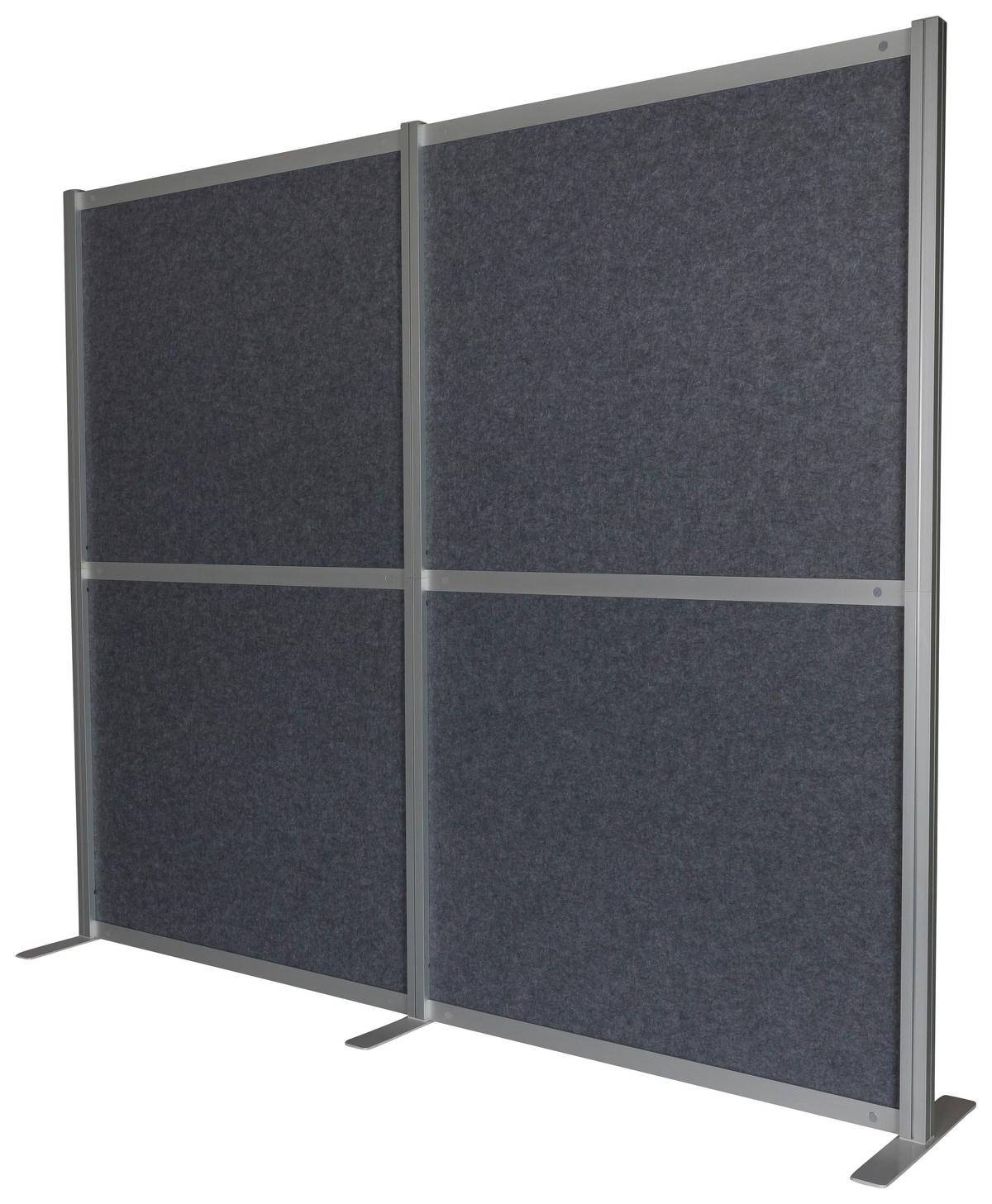 Pregradna Stena Flexmiut Modul, Siva - siva, Basics, kovina/umetna masa (193,5/167,3cm) - MID.YOU