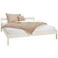 Bett Kiefer Bianco 180x200cm - Kieferfarben, Holz (186/70/206cm) - Modern Living