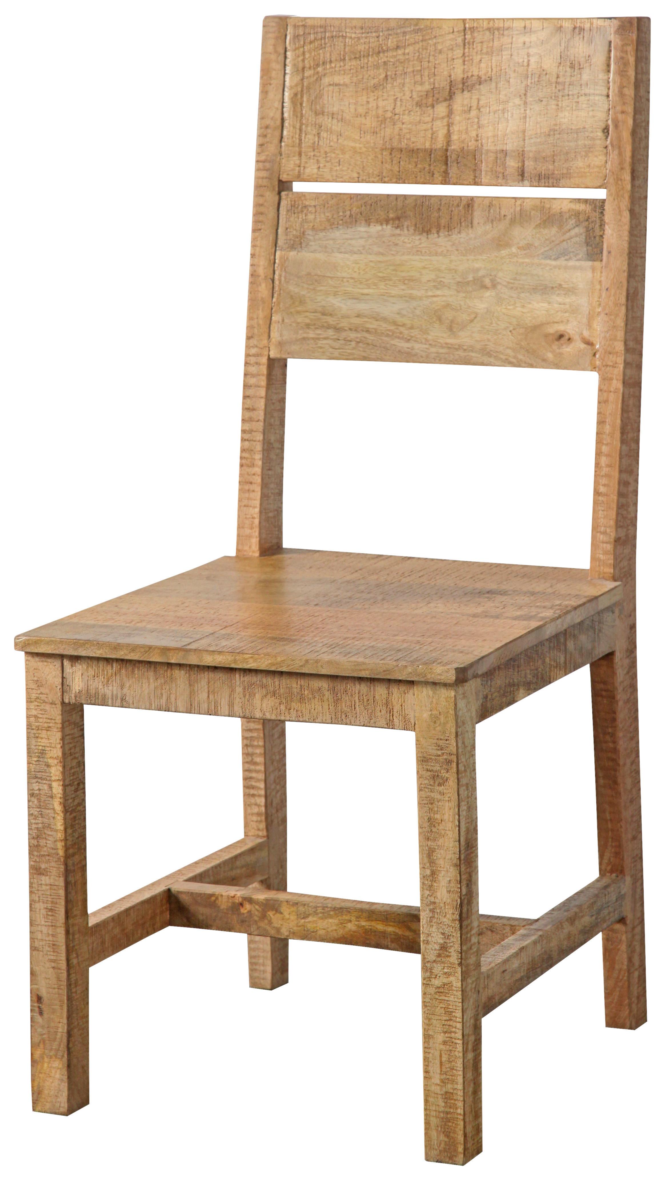 STOL EVEREST -EXKLUSIV- - naturfärgad, Natur, trä (45/100/52cm) - Mömax