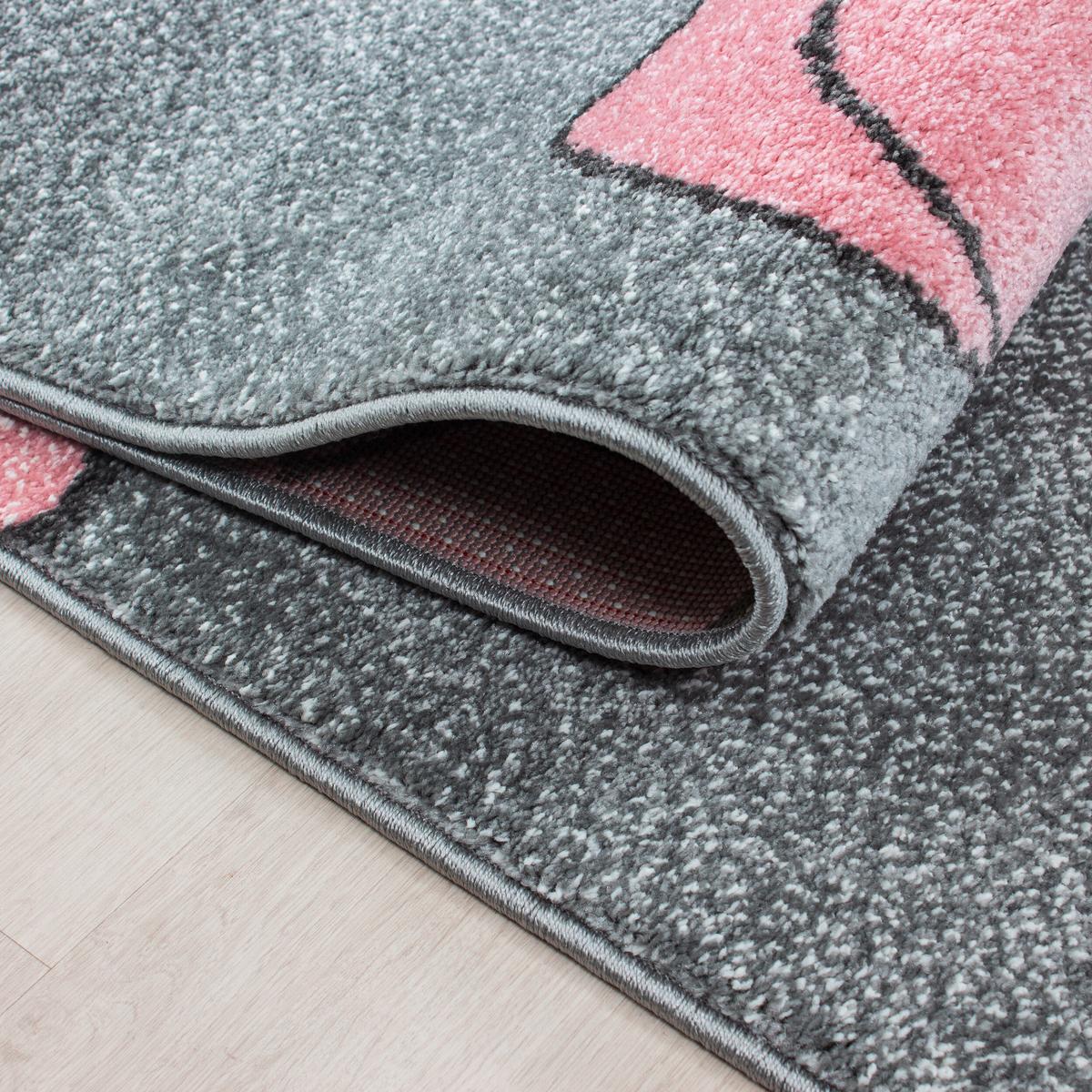 Kinderteppich Kids Pink ca. 200x290cm - Pink, Trend, Textil (200/290cm) - Ben'n'jen