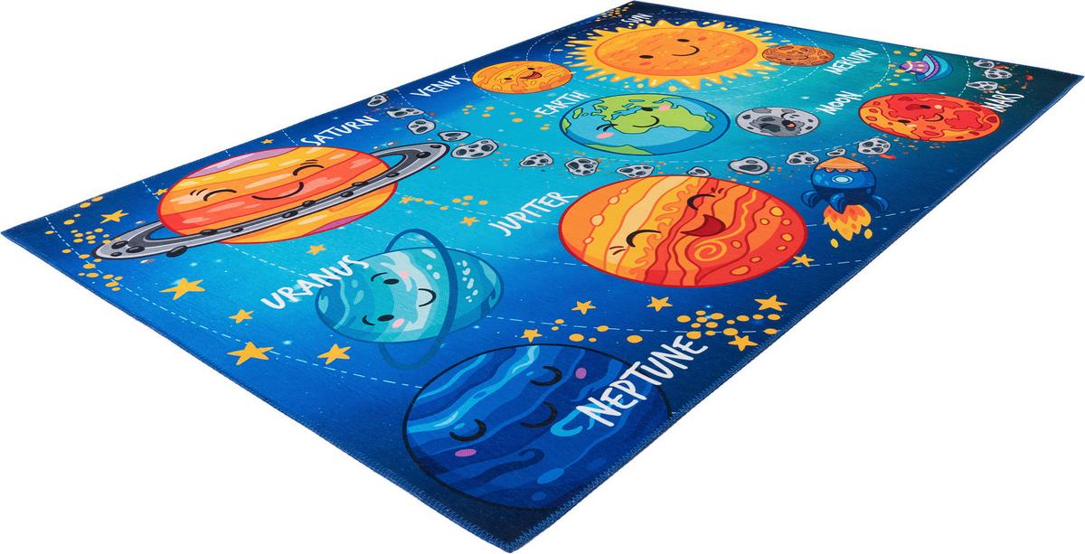 KINDERTEPPICH MY TORINO KIDS - Blau, Design, Textil (80/120cm) - Ben'n'jen