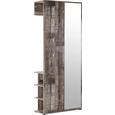 Garderobe in Eiche - MODERN, Holzwerkstoff (80/192/31cm) - Mömax modern living