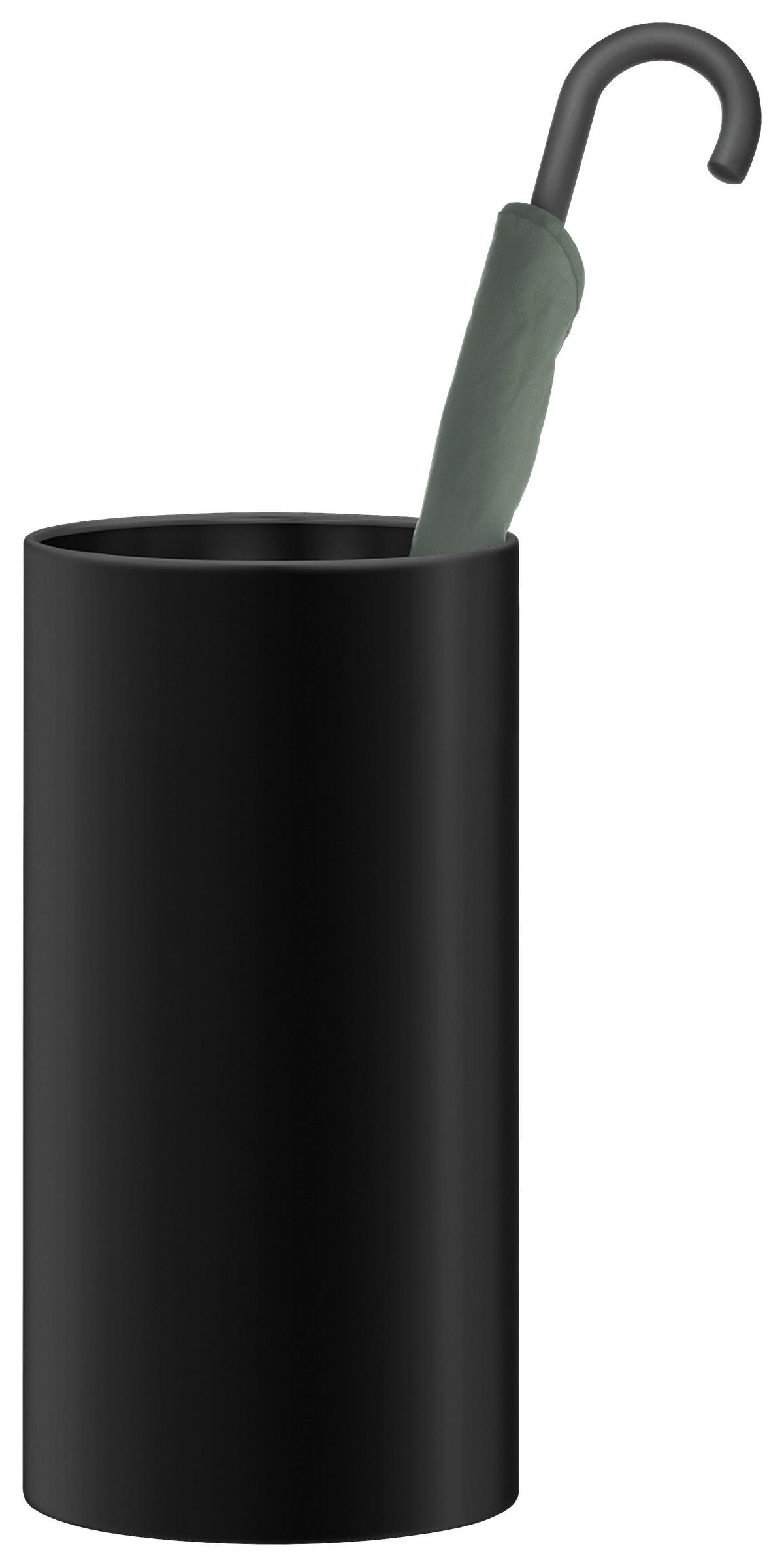 STOJAK NA PARASOLE CIVOS ZACK - czarny, Modern, metal (25/49/25cm) - Zack
