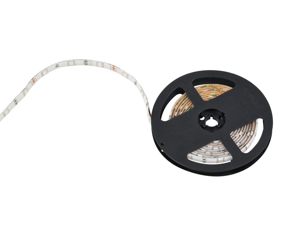 LED-Strip Karl ca. 500cm - Weiss/Multicolor, Romantik / Landhaus, Kunststoff (500cm) - Mömax