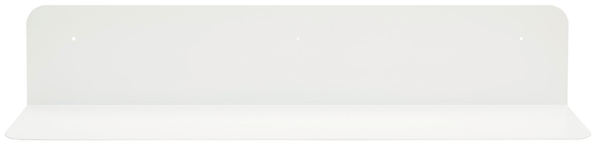 PÓŁKA ŚCIENNA MILENA - biały, Design, metal (80/15/15cm) - MID.YOU