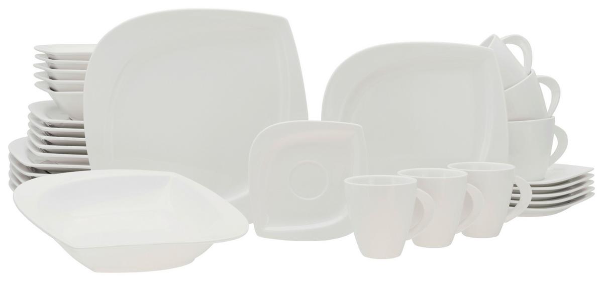 Kombinirani Servis Melbourne Creme, 30-Delni - bela, keramika - Creatable