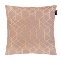 Zierkissen Grace in Rose/Sandfarben ca. 48x48cm - Sandfarben/Rosa, MODERN, Textil (48/48cm) - Mary's