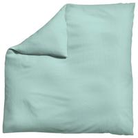 Bettdeckenbezug Woven Satin Türkis ca. 200x200cm - Türkis, Basics, Textil (200/200cm) - Schlafgut