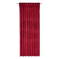 Fertigvorhang Lucia Rot ca. 140x245cm - Rot, Textil (140/245cm) - Mömax