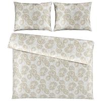 Posteljnina Ethens, Bež, 2x60/80, 200/200 - bež, tekstil (200/200cm) - Modern Living