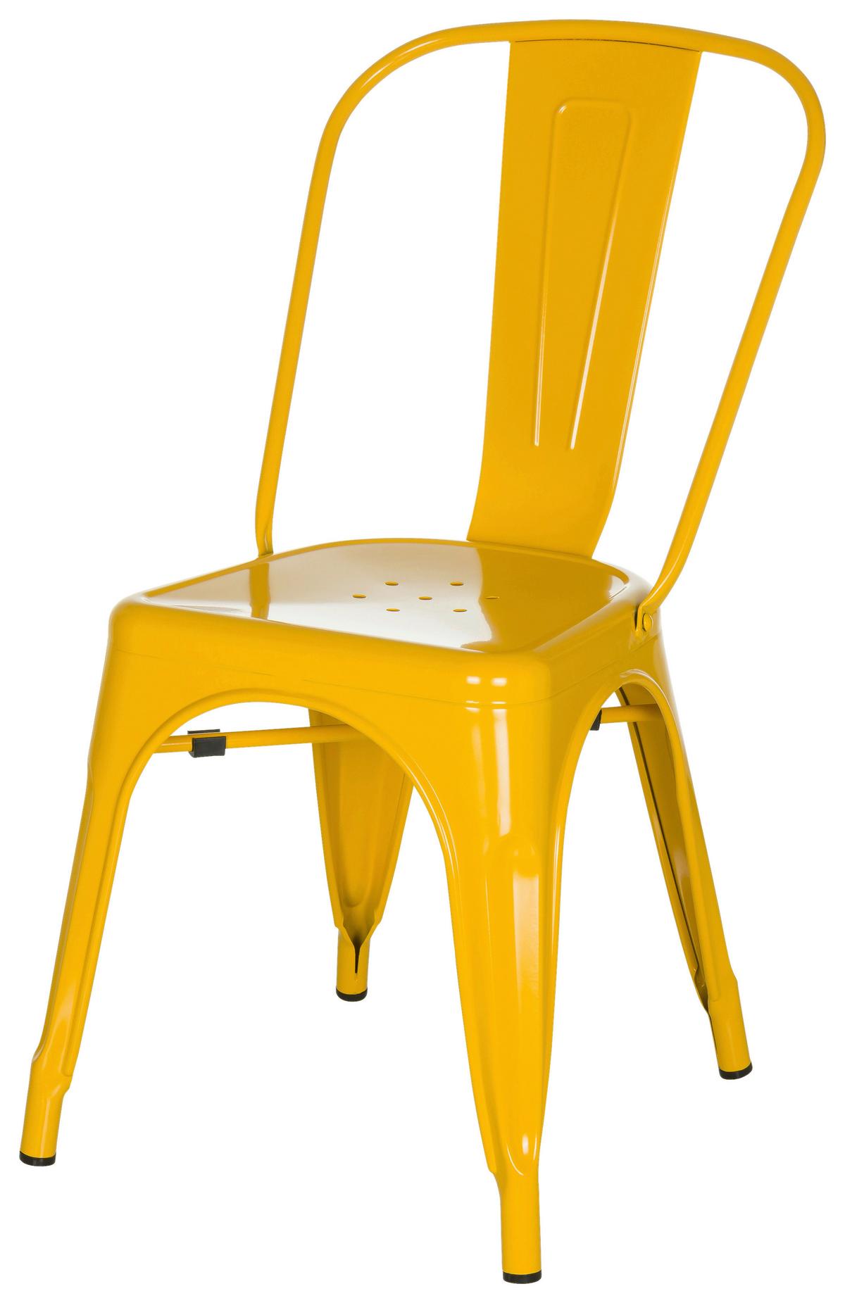 Stol Vantaggio Comfort, Rumena - rumena, Basics, kovina (44/84/54cm) - MID.YOU
