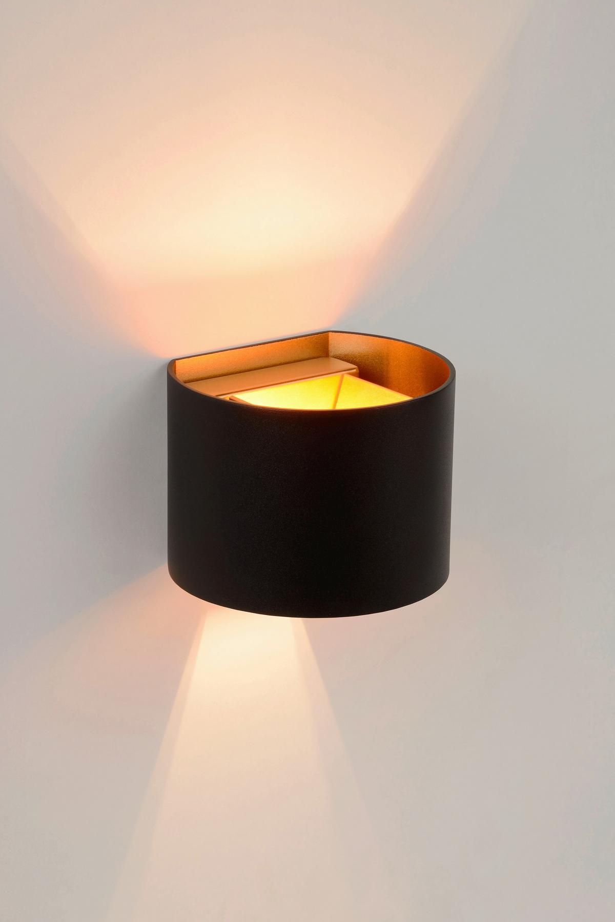 KINKIET LED 09218/04/30 XIO - czarny, Design, metal (11/13/9.7cm) - Lucide