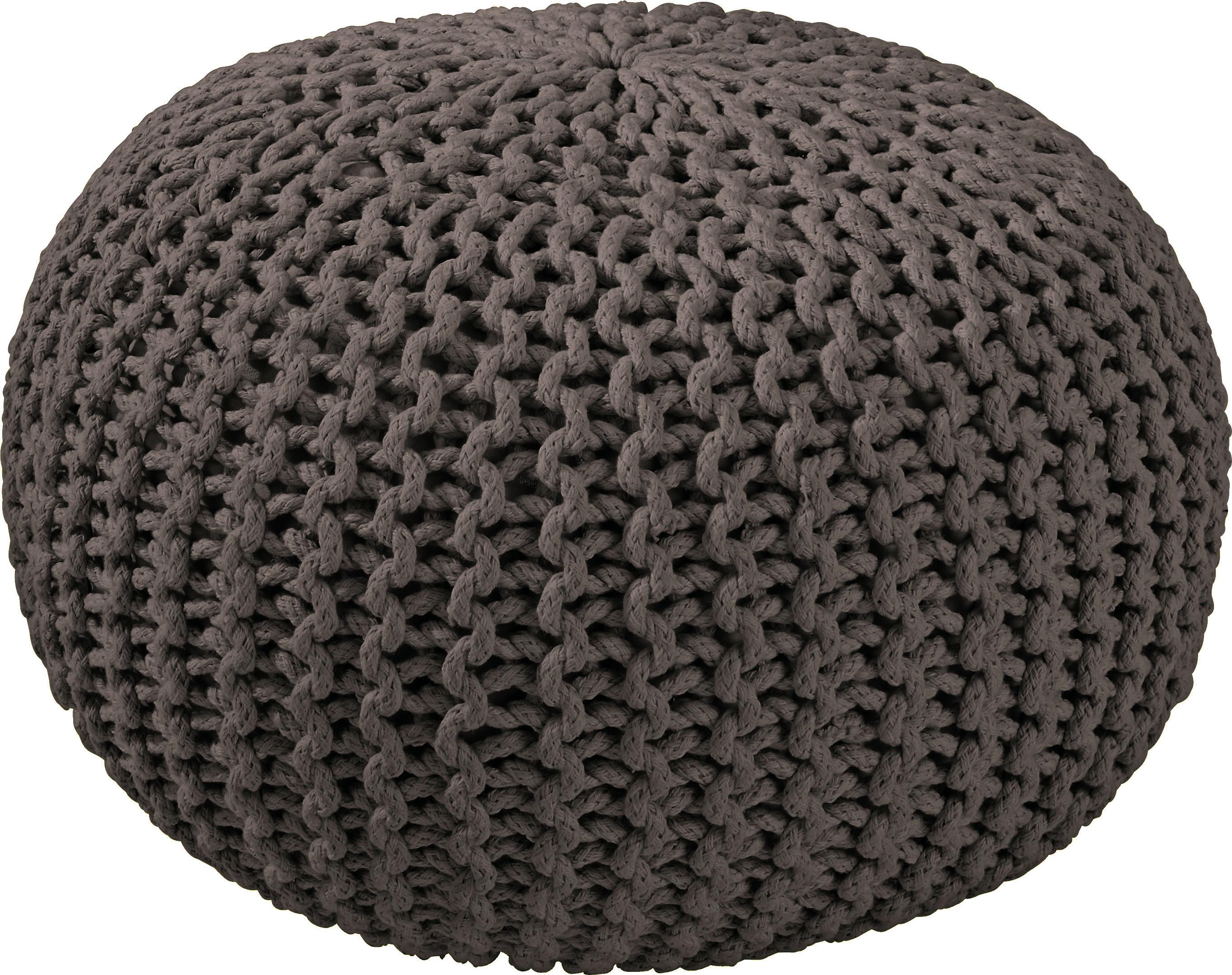 Sitzkissen Aline in Anthrazit ca. 50x30cm - Anthrazit (50/30cm) - Premium Living