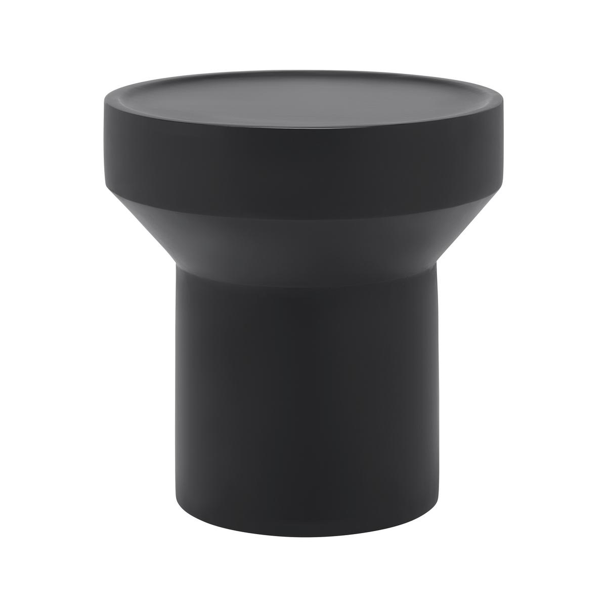Beistelltisch Gradino Schwarz - Schwarz, MODERN, Holz (48/50/48cm) - Premium Living