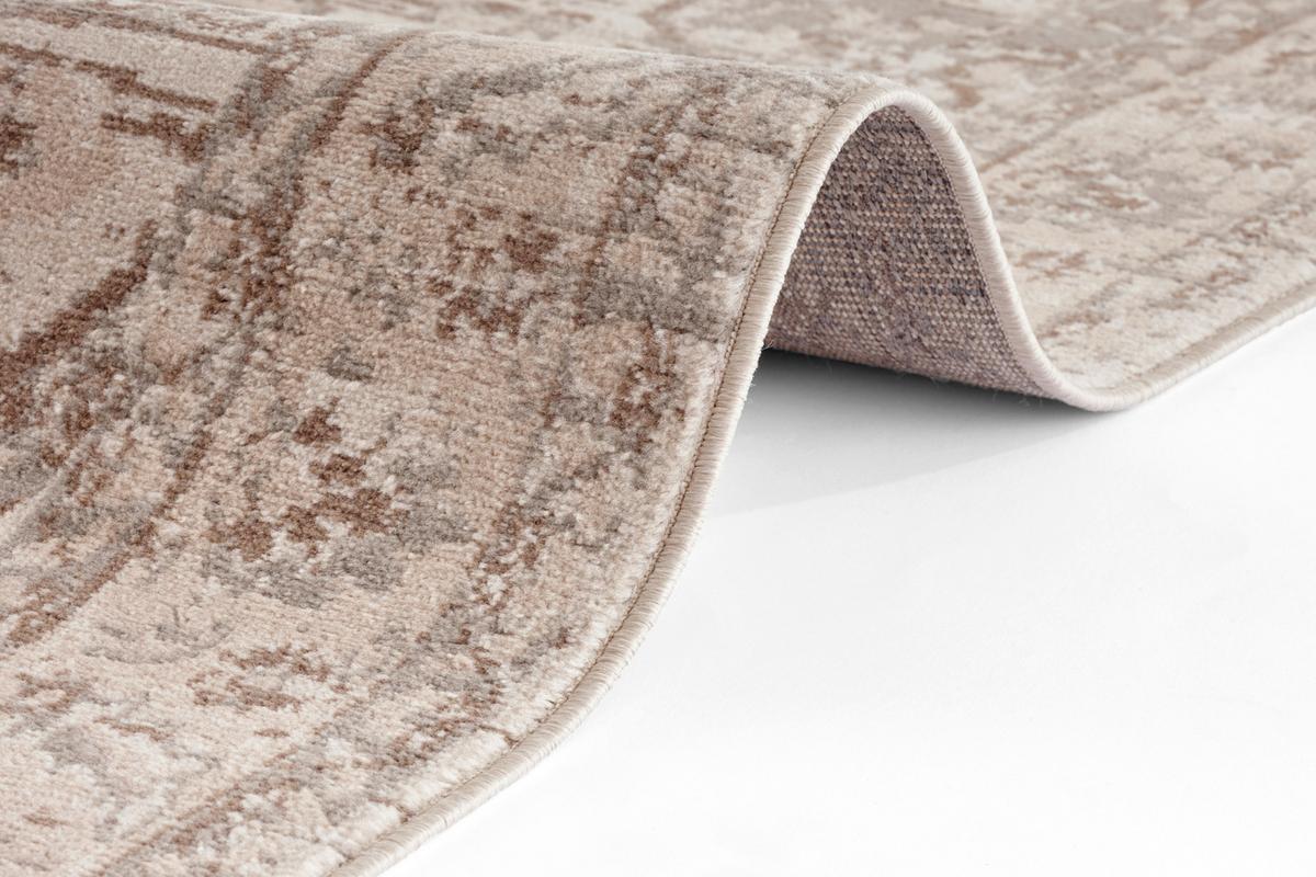 DYWAN TKANY NA PŁASKO SAND BRAUN 105597-120X170 CM - kremowy/brązowy, Design, tworzywo sztuczne (120/170cm) - Hanse Home