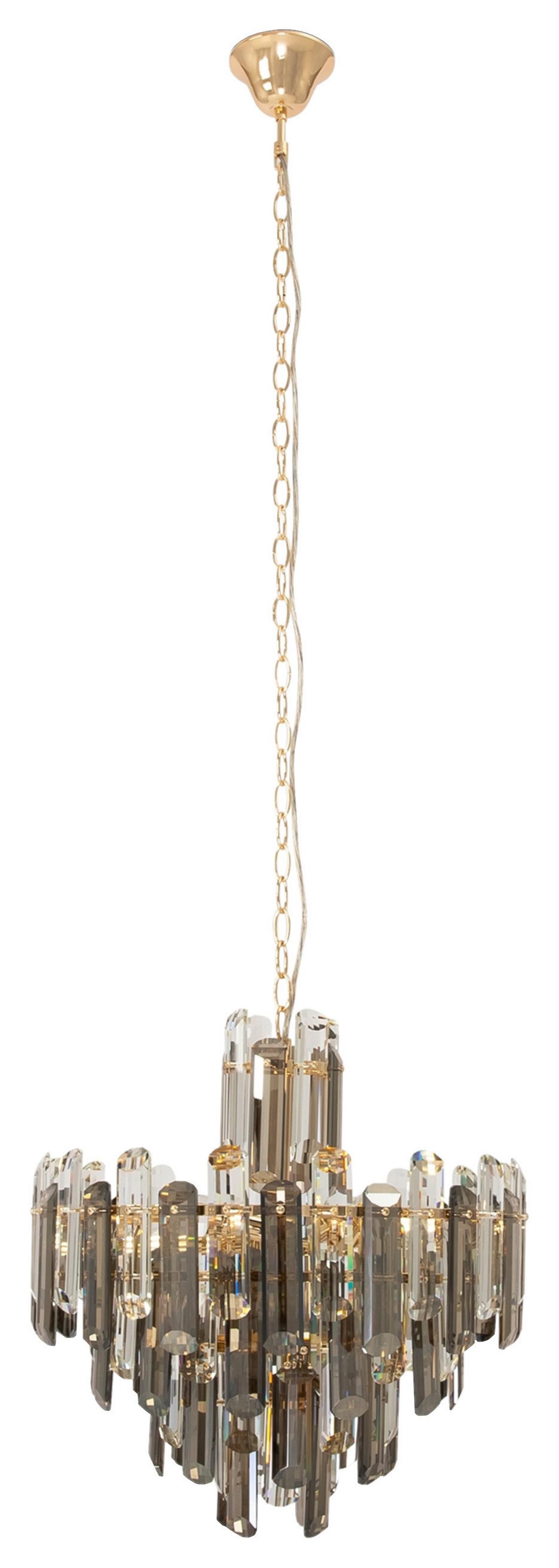 Pendelleuchte Flare Goldfarben max. 40 Watt - Goldfarben, Basics, Glas/Metall (48,8/49,3/48,8cm) - MAYTONI