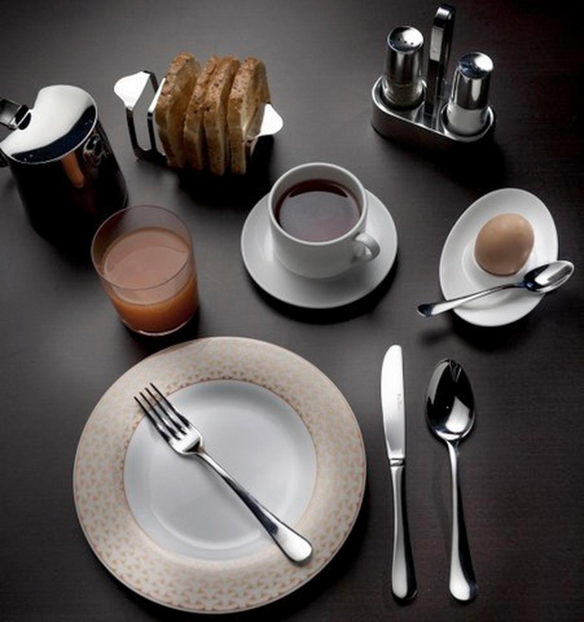 Jedilni Pribor Stresa, 24-Delni - barve nerjavečega jekla, Basics, kovina (25,5/7/5,3cm) - Pintinox