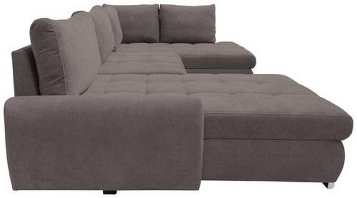 Coltar CANION - gri-maro, Design, textil (174/322/173cm) - Modern Living