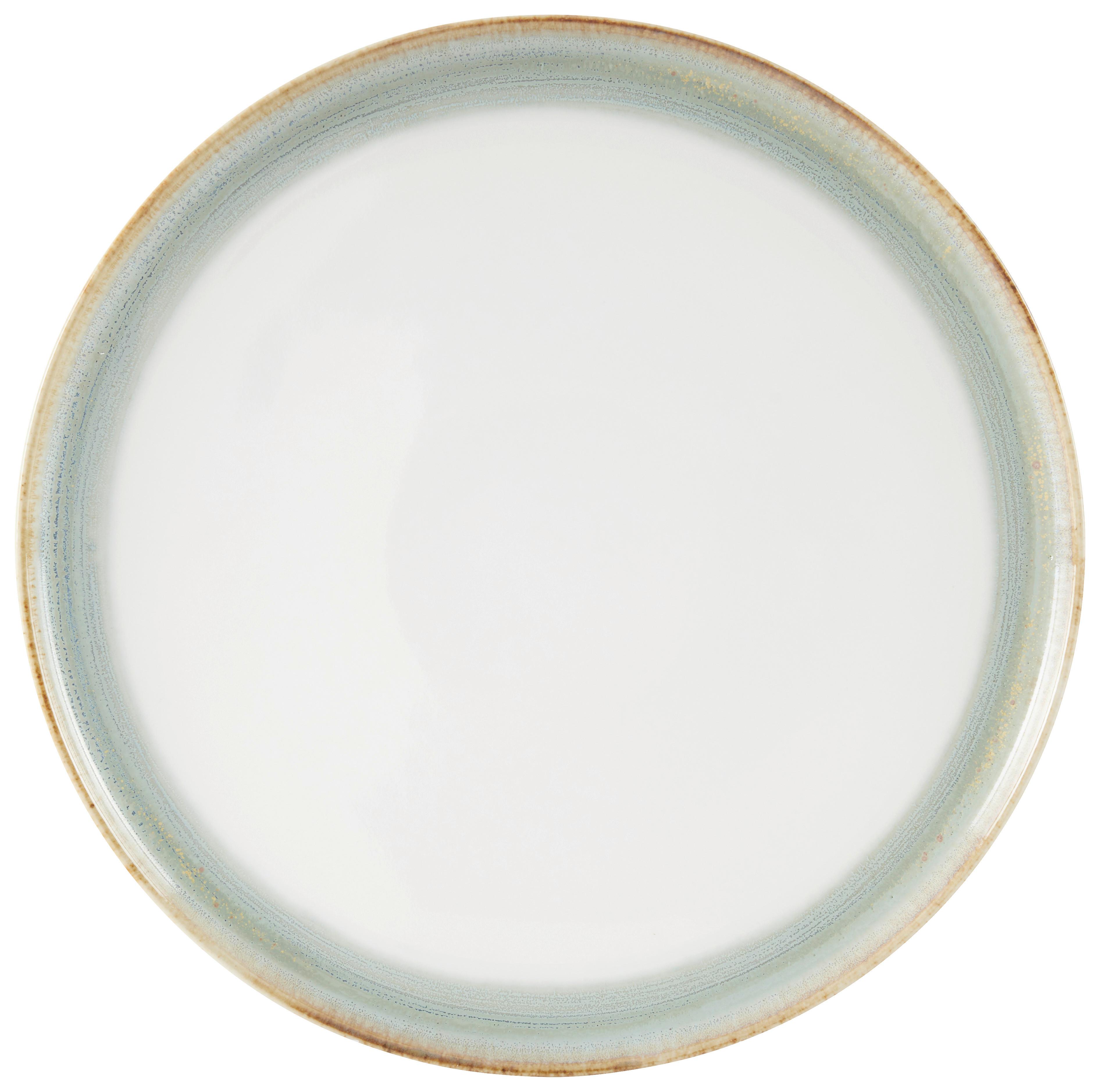 Plitvi Krožnik Saturn - zelena, Moderno, keramika (27cm) - Mömax