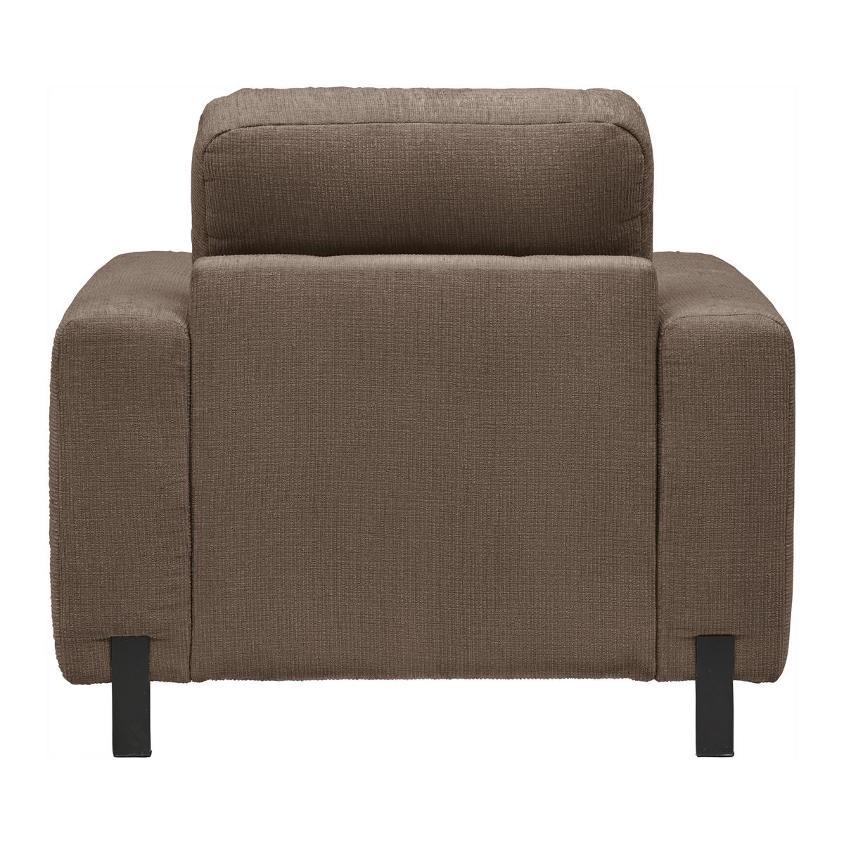Sessel Piega Taupe - Taupe/Schwarz, MODERN, Textil/Metall (99/66-87/96cm) - Mömax