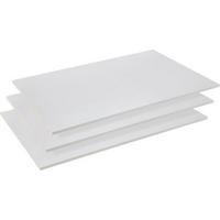 Einlegeboden in Grau 3er Set - Grau, Holzwerkstoff/Metall (83/1,5/42cm) - Mömax