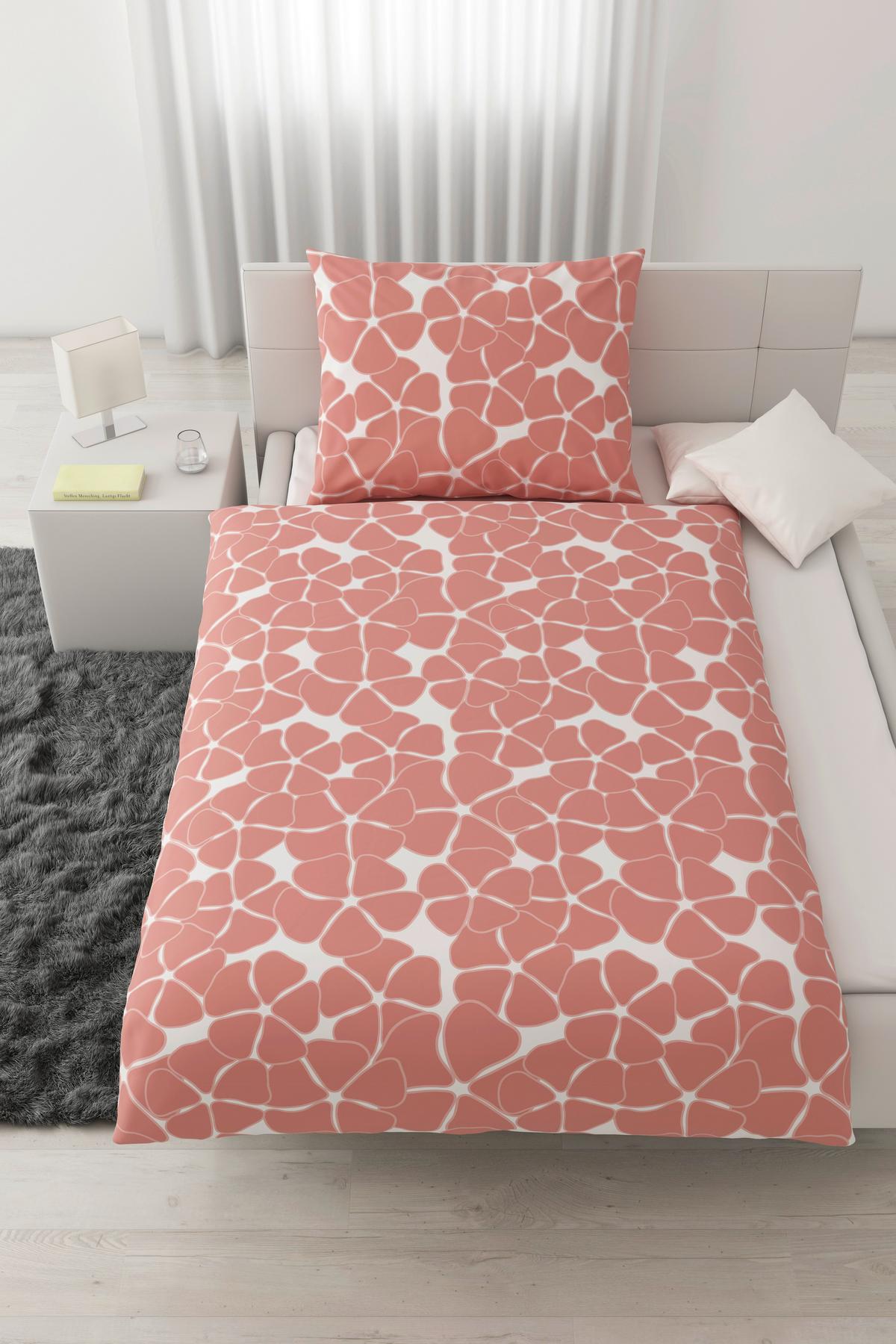 Ágyneműhuzat-garnitúra Blooming Daze - rózsaszín, Romantik / Landhaus, textil (140/200cm) - Modern Living