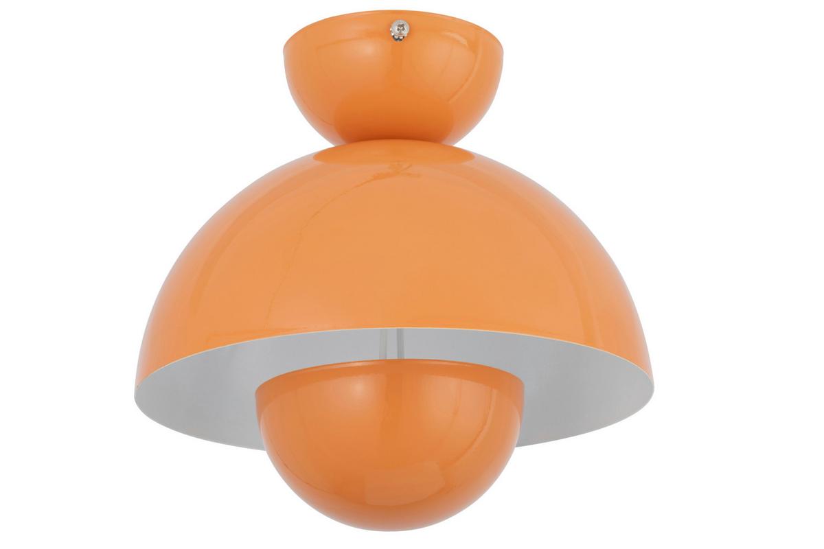 LAMPA SUFITOWA KAREN - pomarańczowy, Design, metal (23/20cm) - Collet's Monde