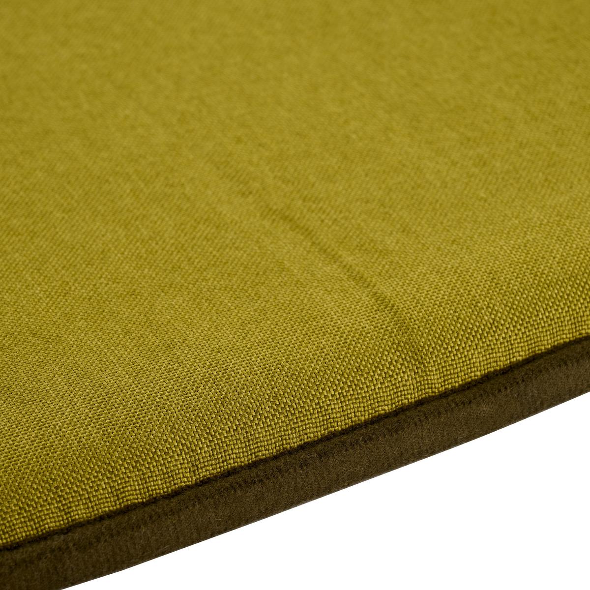 PODUSZKA DO SIEDZENIA CABRERA - ciemnozielony, tkanina (40/40cm) - Novel