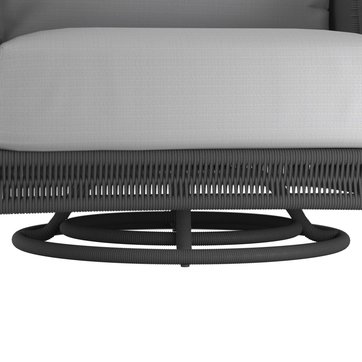 Garnitură grădină Malia - gri deschis/gri închis, Modern, metal/lemn (146/60/72cm) - Bessagi Garden