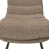 GUNGFÅTÖLJ DEVIN - ljusbrun/naturfärgad, Modern, metall/trä (71/100/106cm)