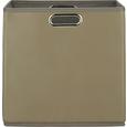 Aufbewahrungsbox Ivy Braun - Braun, Kunststoff/Metall (33/32/33cm) - MÖMAX modern living